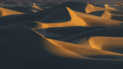 Fototapeta na wymiar Sand Dunes, Death Valley National Park