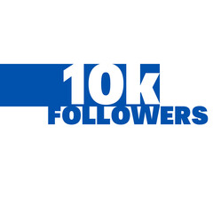 thank you 10k followers, social media vector squared post template