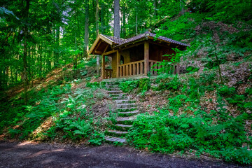 Hiking along Ilz Valley between Schneidermühle und Schrottenbaummühle