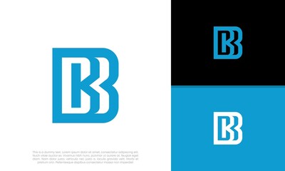 Fototapeta premium Initials B. CK. BCK logo design. Initial Letter Logo. 