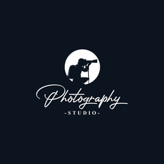 Photographer Logo design vector inspiration