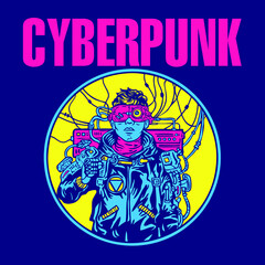 Cyberpunk Boy Generation