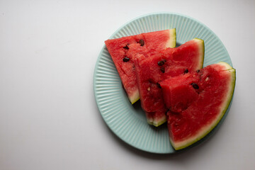 WATERMELON. pieces of watermelon. minimalistic