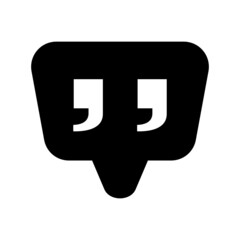 Obraz premium message icon on white background 