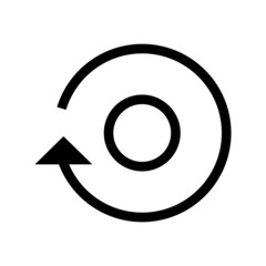 rotate icon on white background	
