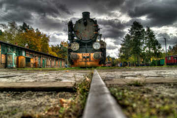 Railway Museum in Rudy, Silesian Voivodeship, Poland