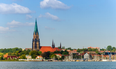 View of the Schleswig city