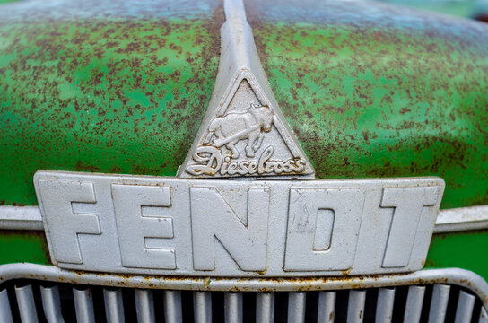 D&ouml;rpstedt, Germany - September 05, 2021: Fendt Farmer 2 is the first, eponymous model of the Farmer 2 series, built from 1960.