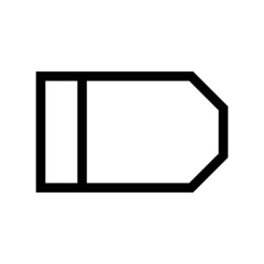 tag icon on white background	
