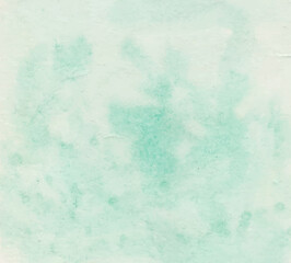 Hand painted green watercolor grunge background. Abstract green watercolor background for your design, watercolor background concept, vector.