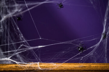 Halloween  Spooky Background. Mockup Presentation Template for Design
