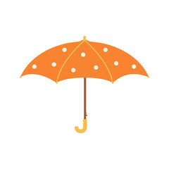 Umbrella illustration. Vector illustration for stickers, stationery, decoration.