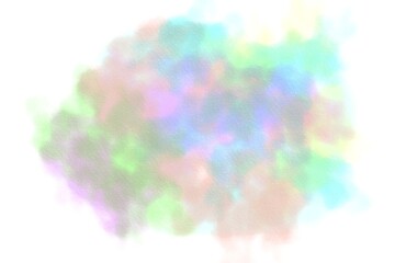 abstract watercolor background. Multicolored powder explosion on white background. Launched colorful particles on background.