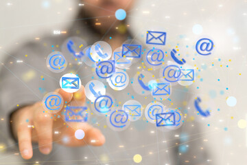 Email Inbox Electronic Communication Graphics Concept