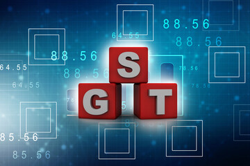 3d rendering GST Tax India