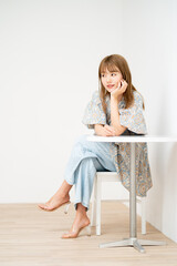 Naklejka premium 美しい日本女性