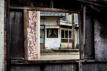 낡고 오래된 동네