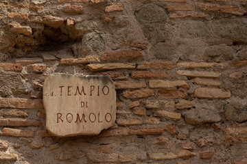 Romulo's temple