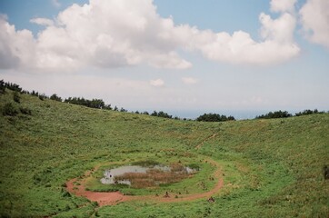 landscape of jeju island
