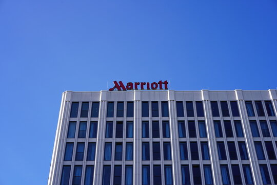 Das Berlin Marriott Hotel am Potsdamer Platz am 24.10.2021