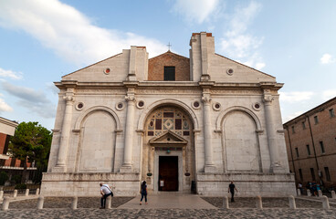 Fototapeta na wymiar Church of San Francesco in Rimini