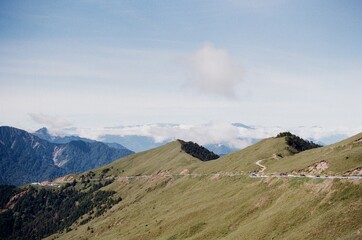landscape with clouds