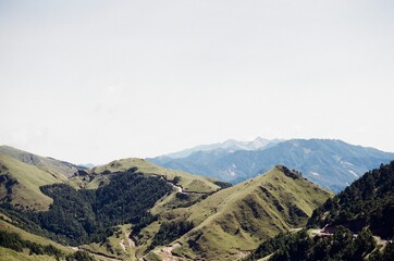 landscape in the mountains