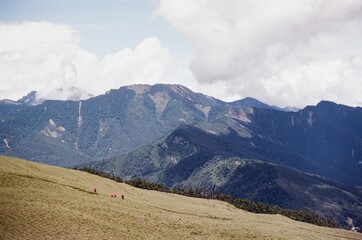 landscape with clouds