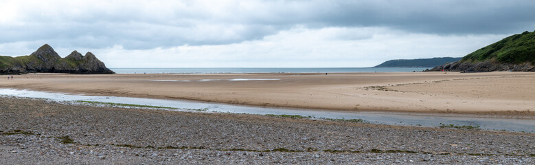 Three cliffs bay, Soouth Wales UK