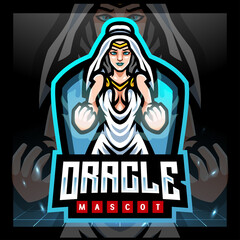 Oracle mascot. esport logo design