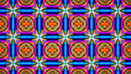 Abstract multicolored symmetrical kaleidoscope background