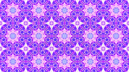 Abstract multicolored symmetrical kaleidoscope background