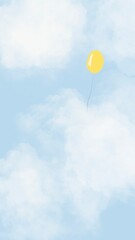 balloons in the sky images for greeting cards