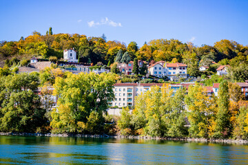 Le quartier Saint Clair à Lyon Caluire