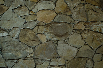 stone wall background and texture, stone blocks together