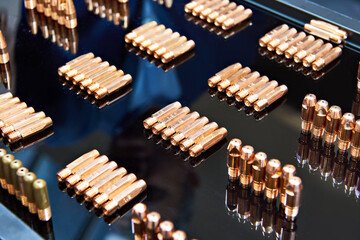 Copper spare parts for the welding industry