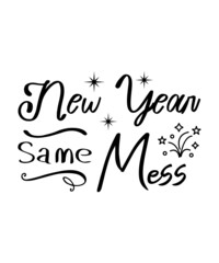 New Years SVG Bundle, New Year's Eve Quote, Cheers 2022 Saying, Nye Decor, Happy New Year Clip Art,Happy New Year SVG Bundle Cut Files, Hello 2022 Svg, New Year Decoration, New Year Sign, Silhouette C