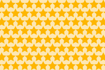 yellow star pattern background vector