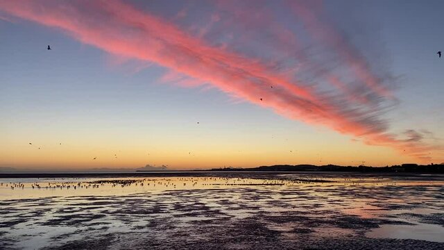 Dawn over Dublin Bay