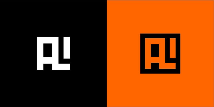 AI Letter Initial Logo Design Template Vector Illustration