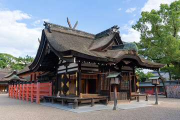 [大阪府]住吉大社境内（第二本宮幣殿）
