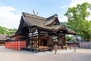 [大阪府]住吉大社境内（第二本宮幣殿）