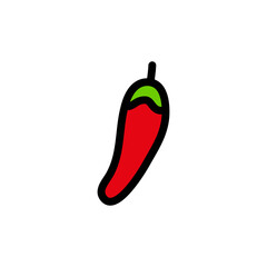 Doodle chilli pepper.