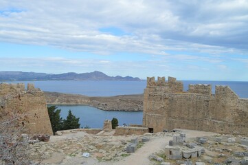 Ruine bord de mer