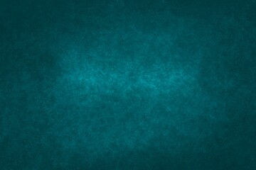 teal background with space, blue and green minimalistic grunge wallpaper, dark turquoise wall
