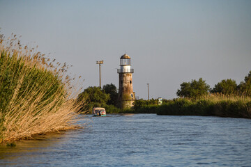 Sulina - landscape on a sunny day