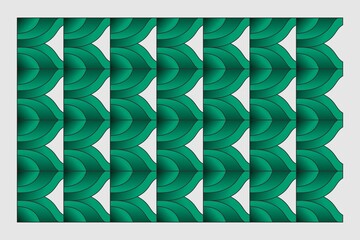 abstract background with green leaves