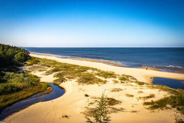 beach and sea, latvia, latvian coast, kurmrags, baltics, baltic countries, baltic sea, europe