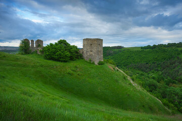 Fototapeta na wymiar Beautiful view on the Kudryntsi castle