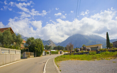  View of village in Montenegro